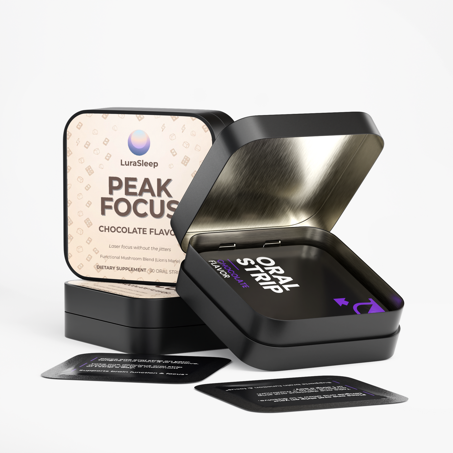 LuraSleep™ Cognitive Flow (Mushroom Focus Strips)