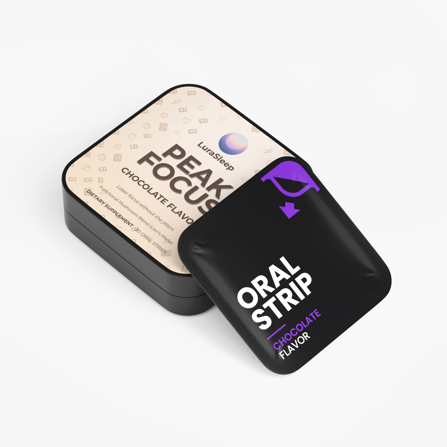 LuraSleep™ Cognitive Flow (Mushroom Focus Strips)