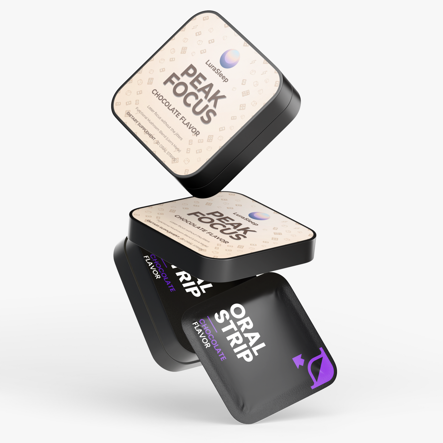 LuraSleep™ Cognitive Flow (Mushroom Focus Strips)